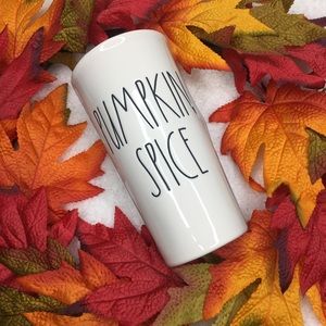 🆕 Rae Dunn “pumpkin Spice” ceramic tumbler